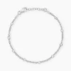 Bracelet Leodie Argent Blanc