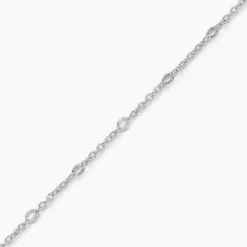 Bracelet Leodie Argent Blanc