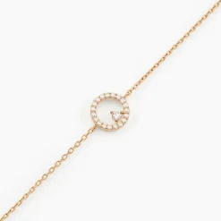 Bracelet Lila Plaqué Or Jaune Oxyde De Zirconium|Marc Orian Discount