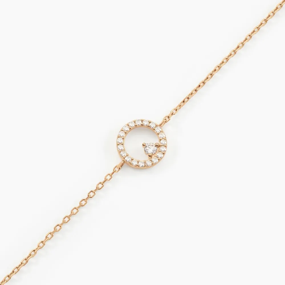 Bracelet Lila Plaqué Or Jaune Oxyde De Zirconium|Marc Orian Discount