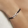 Bracelet Link Argent Blanc Oxyde De Zirconium Et Céramique|Marc Orian Hot