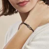 Bracelet Link Argent Blanc Oxyde De Zirconium Et Céramique|Marc Orian Hot
