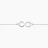 Bracelet Lirael Argent Blanc