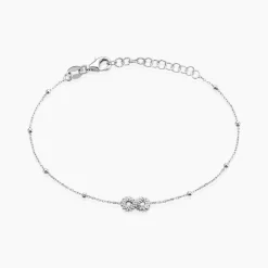Bracelet Lizéa Argent Blanc|Marc Orian Online