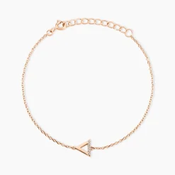 Bracelet Lorena Argent Rose Oxyde De Zirconium|Marc Orian New