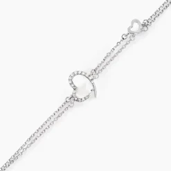 Bracelet Louise Or Blanc Diamant