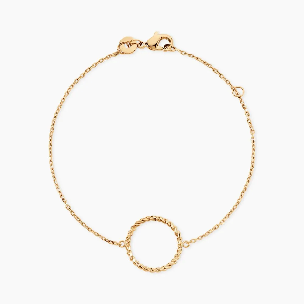 Bracelet Louva Plaqué Or Jaune|Marc Orian