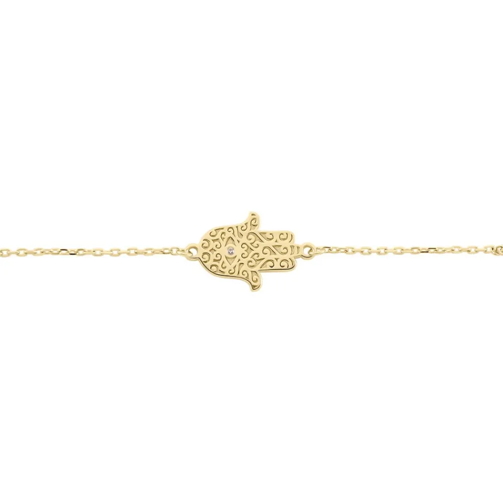 Bracelet Lucian Plaqué Or Oxyde De Zirconium|Marc Orian Clearance