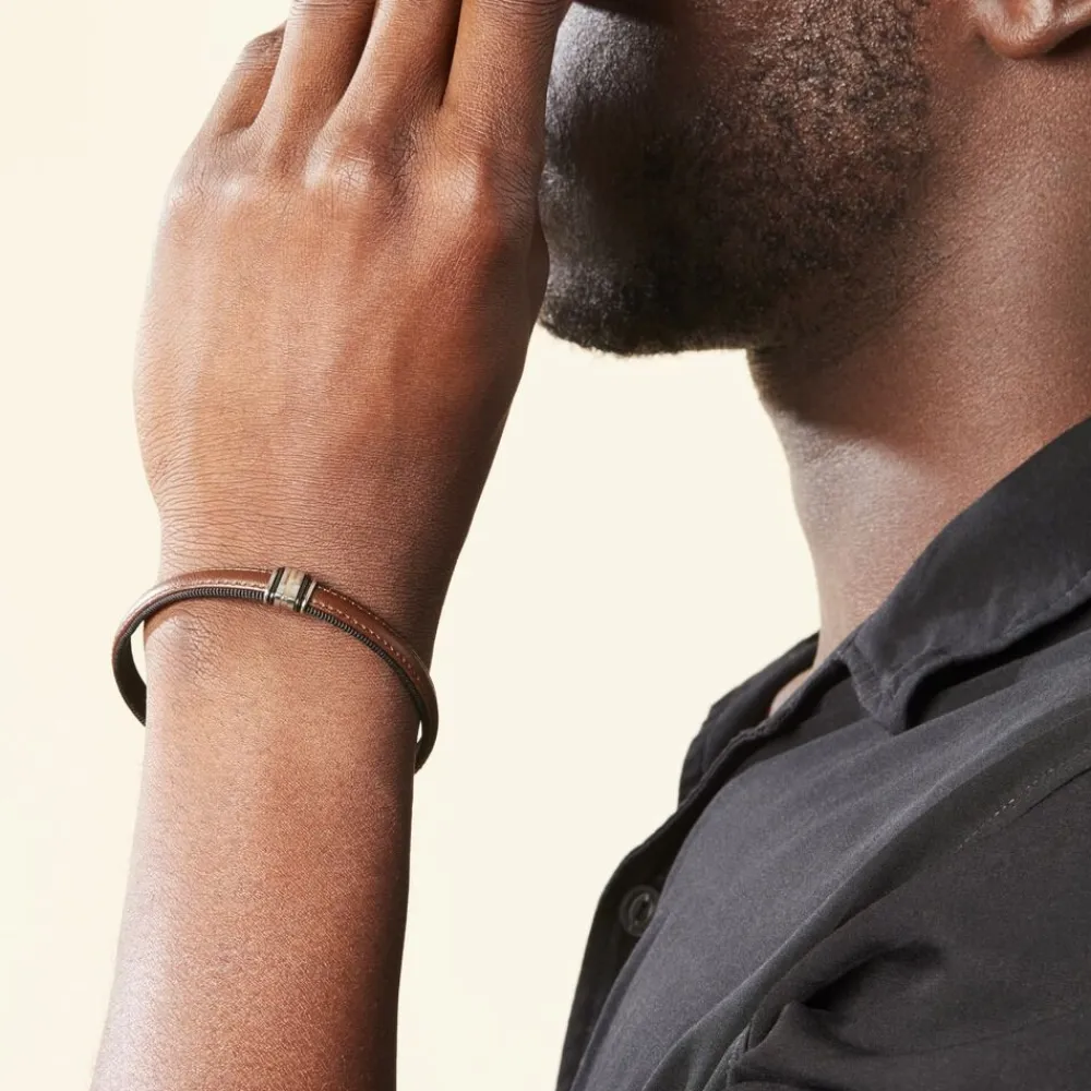 Bracelet Luciene Or Acier Bicolore|JOURDAN Hot