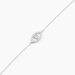 Bracelet Léva Argent Blanc Oxyde De Zirconium