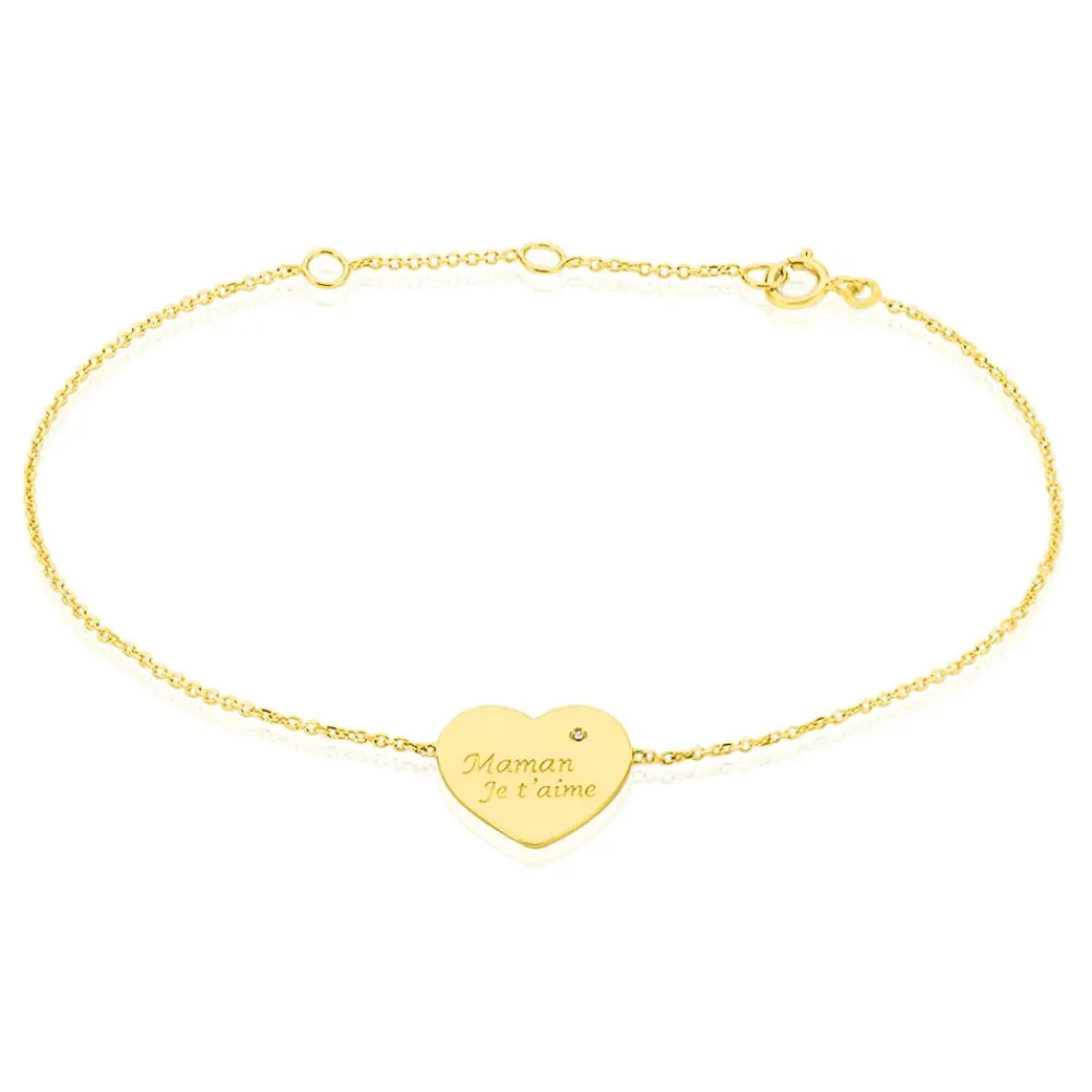 Bracelet Lynn Or Jaune Diamant|Marc Orian Hot