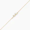 Bracelet Madelia Or Jaune Oxyde De Zirconium