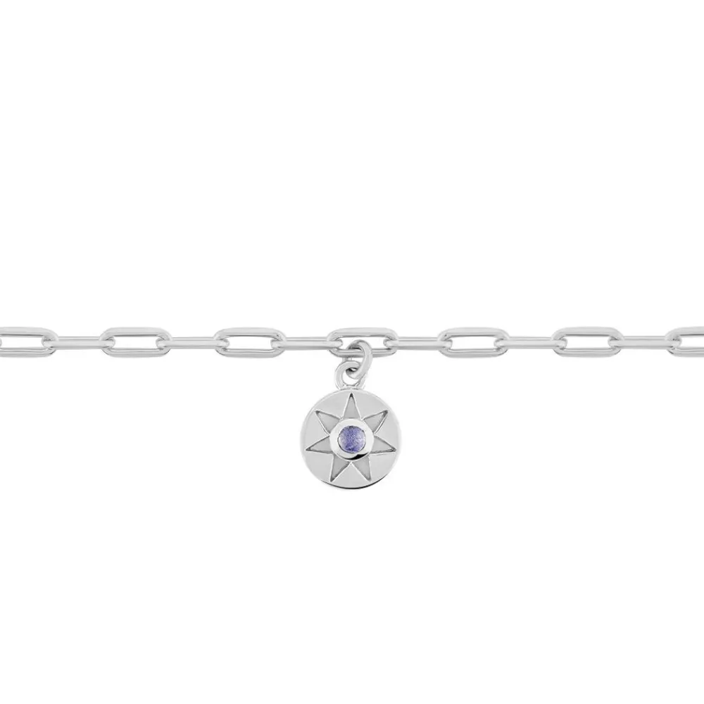 Bracelet Madlin Argent Blanc Lapis Lazuli Et Oxyde De Zirconium|Marc Orian Hot