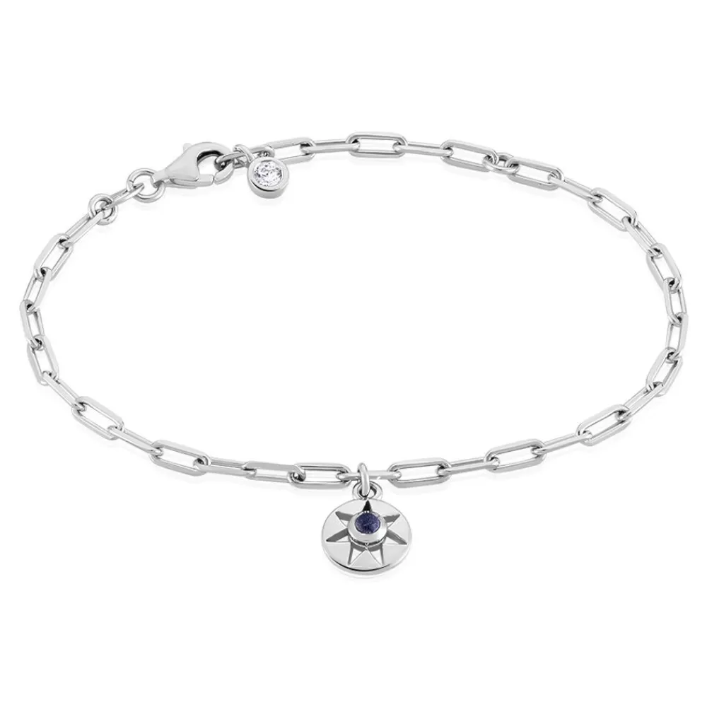 Bracelet Madlin Argent Blanc Lapis Lazuli Et Oxyde De Zirconium|Marc Orian Hot