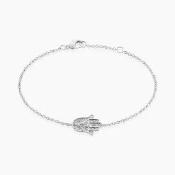 Bracelet Mafatma Argent Blanc Oxyde De Zirconium|Marc Orian New