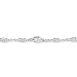 Bracelet Mahee Maille Filigrane Argent Blanc|Marc Orian Hot
