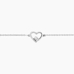Bracelet Mahira Argent Blanc Oxyde De Zirconium