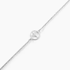 Bracelet Mahli Argent Blanc