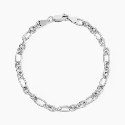 Bracelet Maille Camiorica Argent Blanc