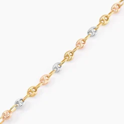 Bracelet Maille Dami Maille Grain De Cafe|Marc Orian New