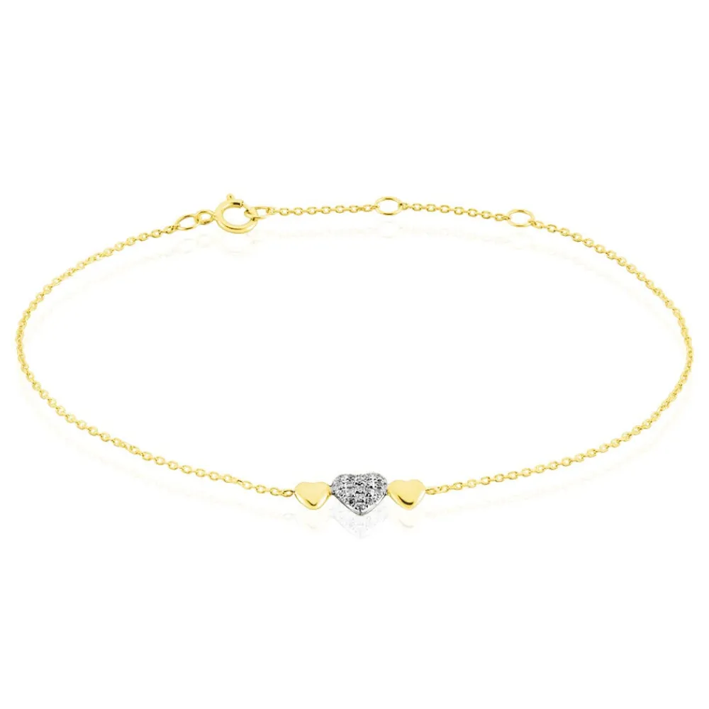 Bracelet Maiwena Or Jaune Diamant|Marc Orian Sale