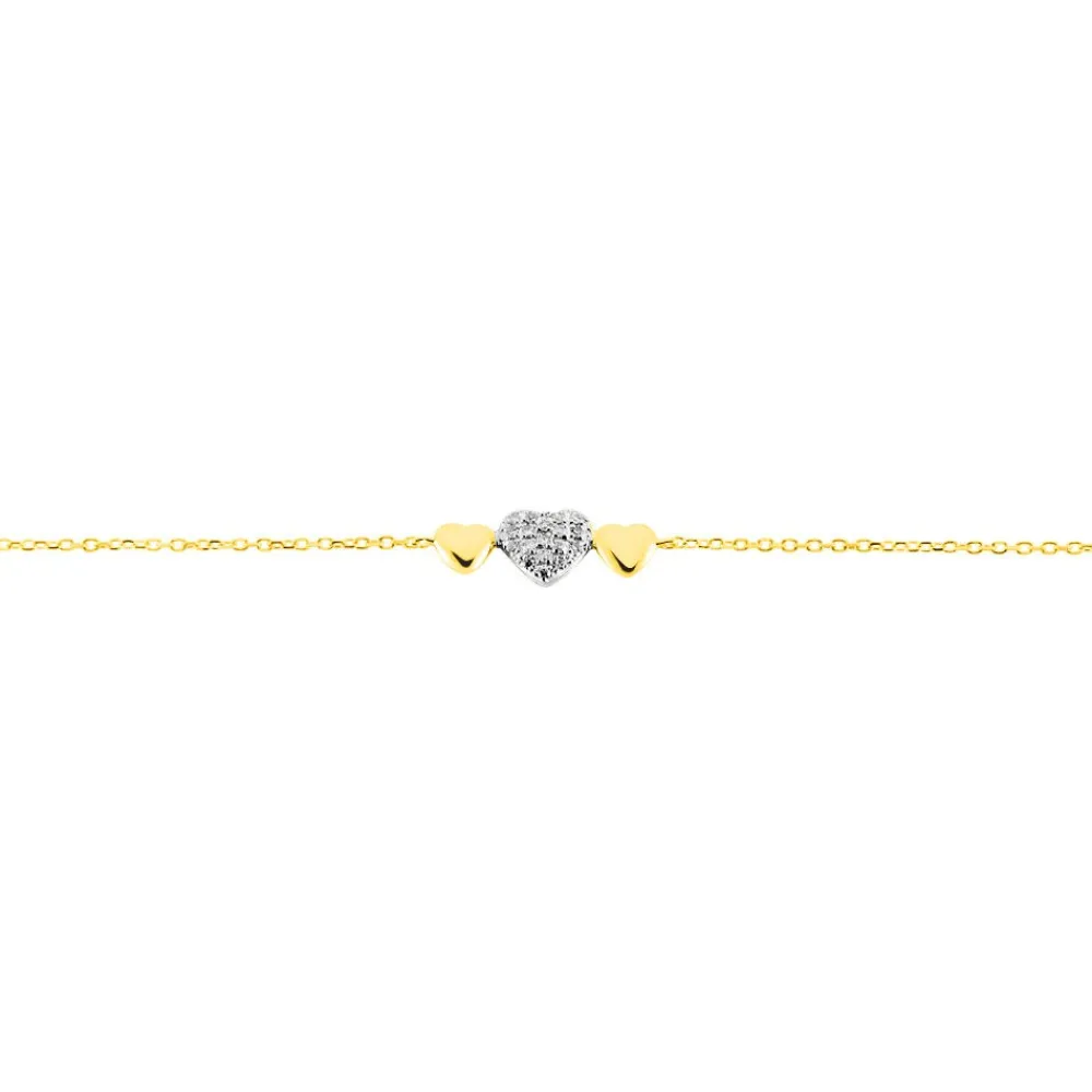 Bracelet Maiwena Or Jaune Diamant|Marc Orian Sale