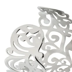 Bracelet Manchette Abygaelle Acier Blanc