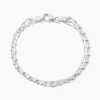 Bracelet Marie-armelle Argent Blanc