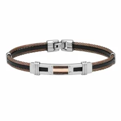 Bracelet Marie-gaelleae Or Acier Bicolore|JOURDAN Clearance