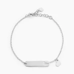 Bracelet Marlaine Argent Blanc