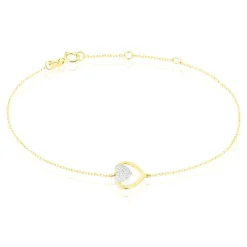 Bracelet Mary-jane Or Jaune Diamant|Marc Orian Sale