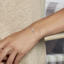 Bracelet Mathilde Argent Blanc Oxyde De Zirconium