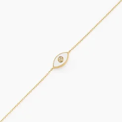 Bracelet Matiasma Or Jaune Nacre Diamant