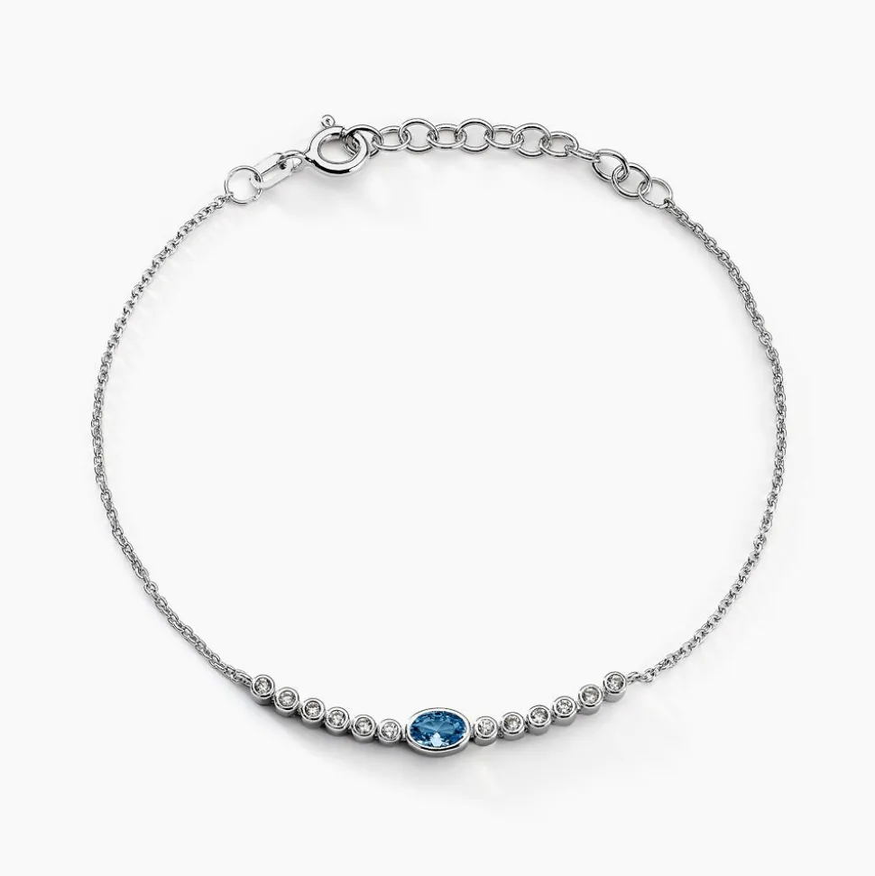 Bracelet Mayfair Argent Blanc Oxyde De Zirconium