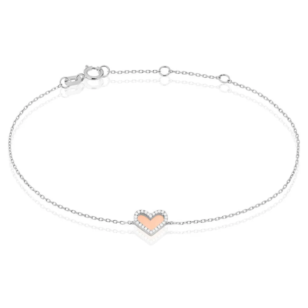 Bracelet Maylia Or Bicolore Diamant|Marc Orian Best