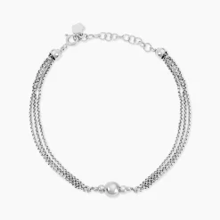 Bracelet Meili Argent Blanc
