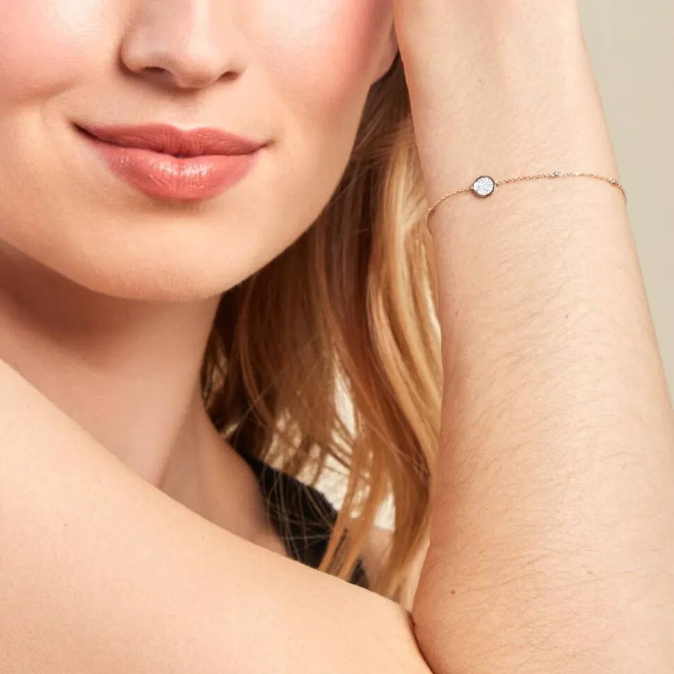 Bracelet Melisane Or Jaune Diamant