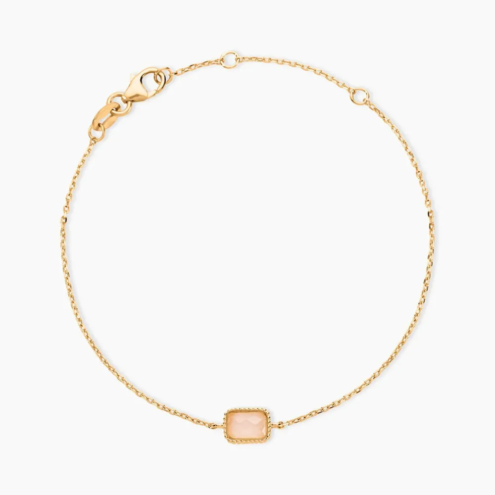Bracelet Memory Plaqué Or Jaune Quartz|Marc Orian Discount