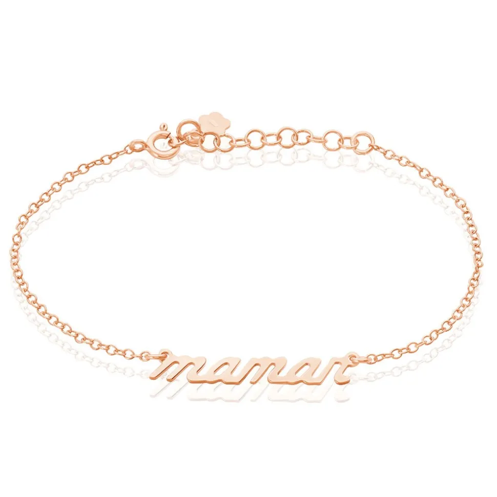 Bracelet Mendi Argent Rose