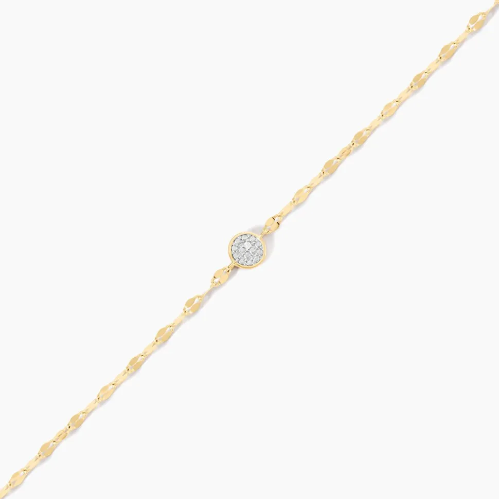 Bracelet Merideth Or Jaune Diamant