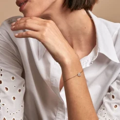 Bracelet Mia Plaqué Or Doré Oxyde De Zirconium|Marc Orian New