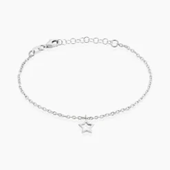 Bracelet Mikaelle Argent Blanc|Marc Orian Clearance