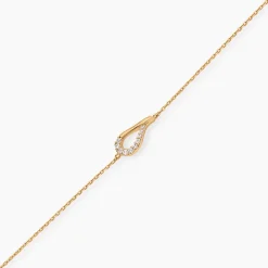 Bracelet Monia Plaqué Or Jaune Oxyde De Zirconium|Marc Orian Discount