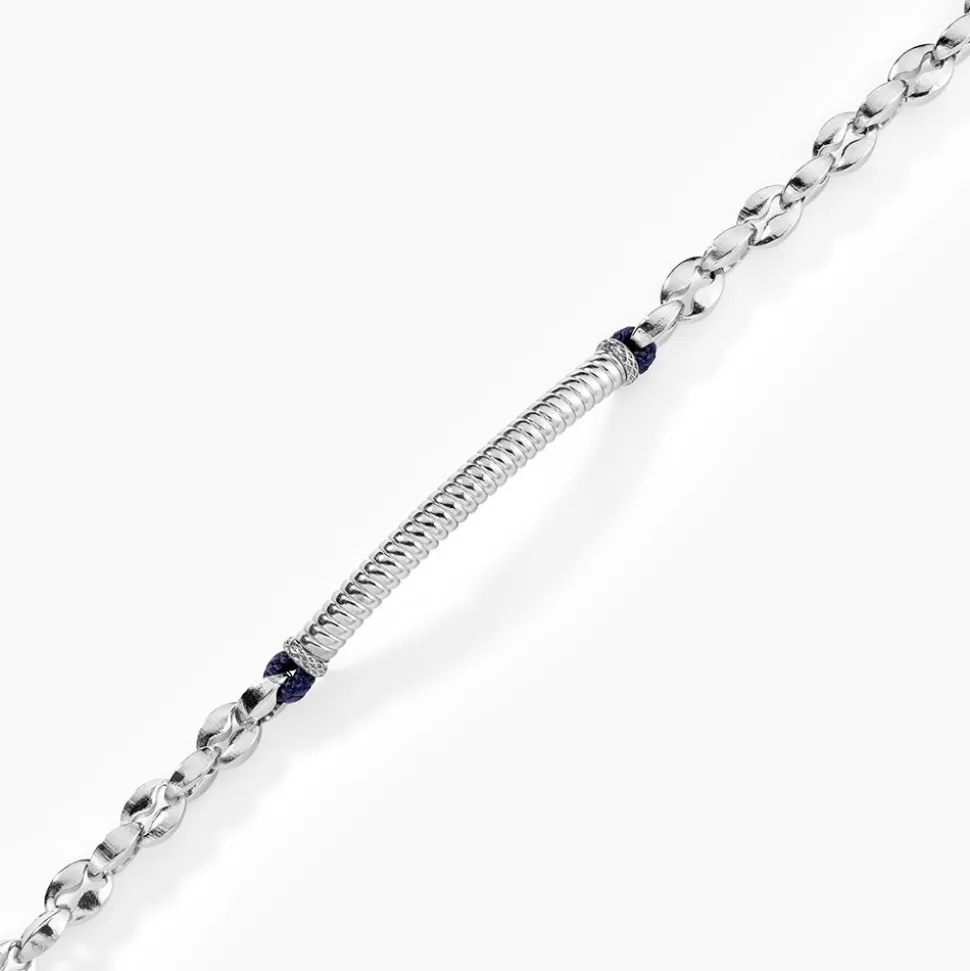 Bracelet Métal Acier Blanc