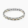 Bracelet Métal Acier Tricolore