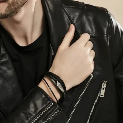 Bracelet Multirangs Acier Vieillit Georgio|Marc Orian Best