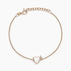 Bracelet Muse Argent Rose Nacre Oxyde De Zirconium|Marc Orian Best