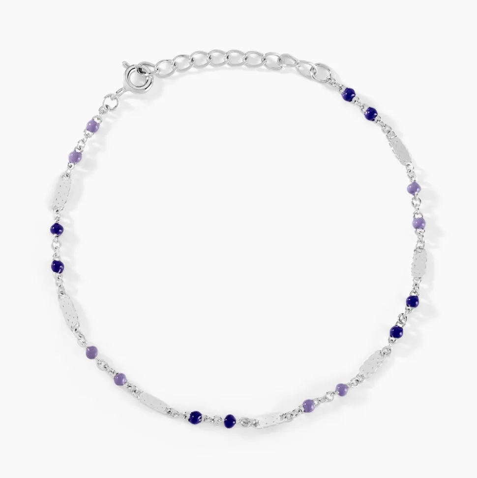 Bracelet Myliane Argent Blanc