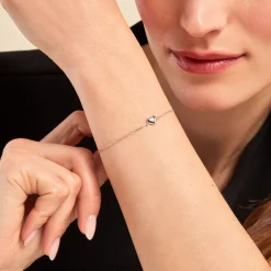 Bracelet Mylie Argent Blanc Oxyde De Zirconium|Marc Orian Sale