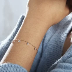 Bracelet Myosothis Plaqué Or Oxydes De Zirconium|Marc Orian